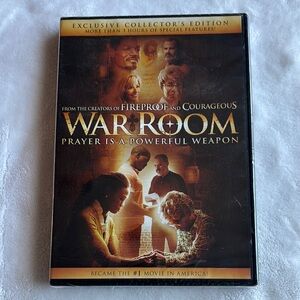 War Room DVD Exclusive Collector’s Edition — New Sealed Faith Film PG Widescreen